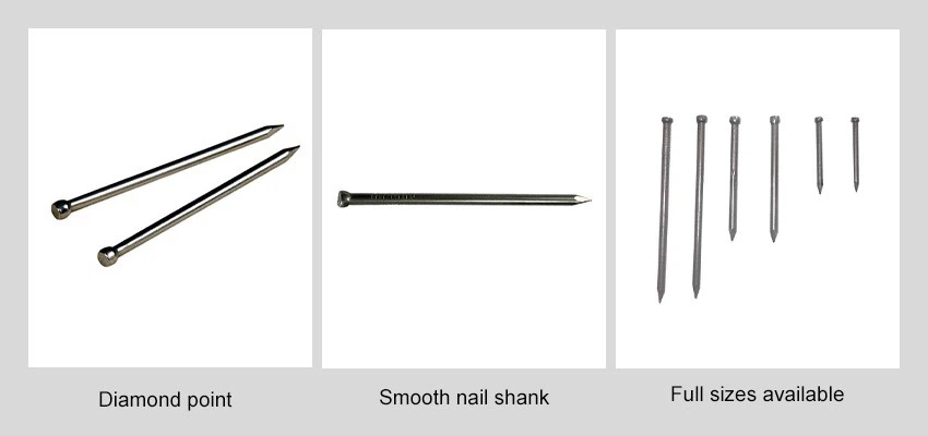 brad head nail types