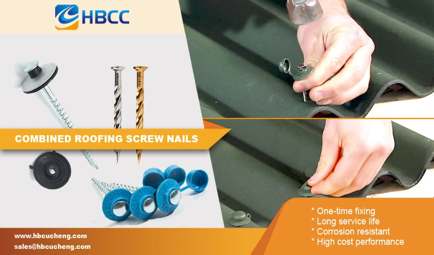 Advantage Plastic Waterproof Cap Roofing Screws