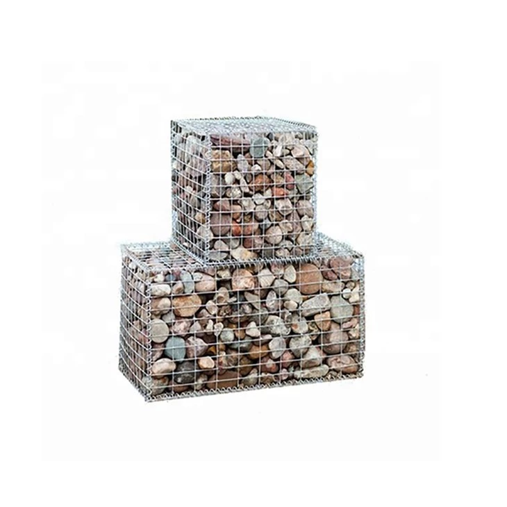 Sexhyrnd gabion möskva