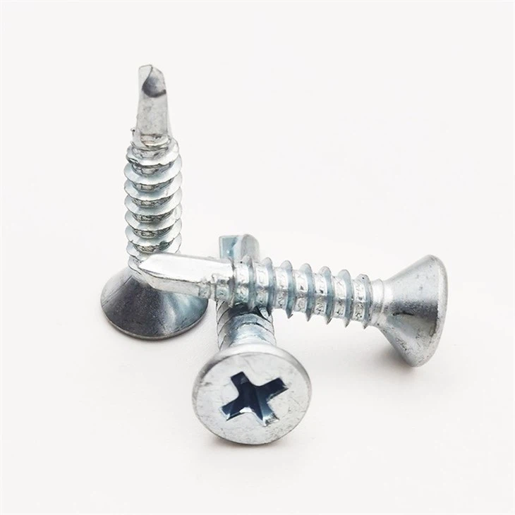 Phillips Countersunk Flat Head Sjálfborunarskrúfur Framleiðendur